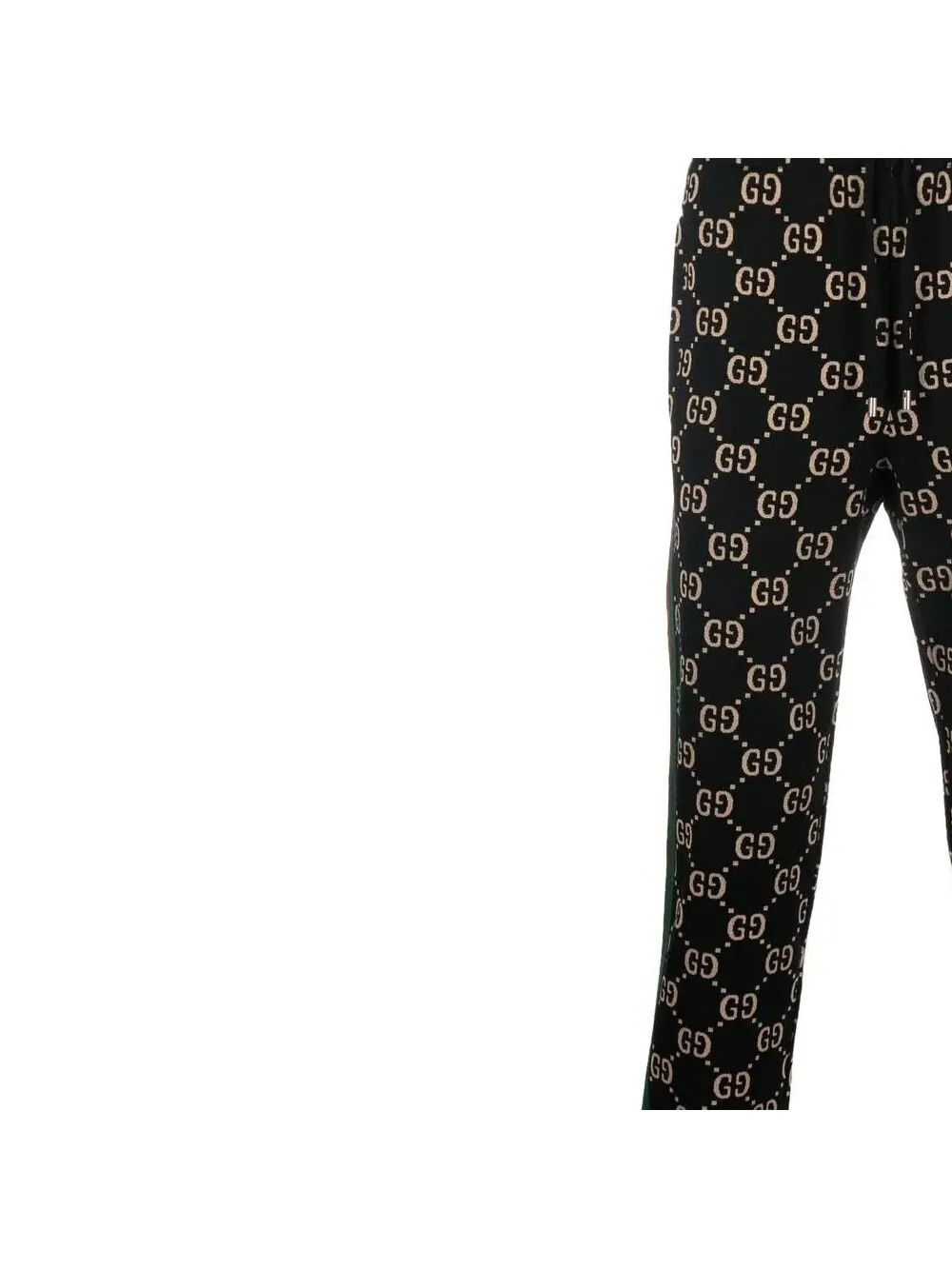 Спортивные штаны Gucci GG Jersey Cotton Jogging — изображение 5 из 6, черный