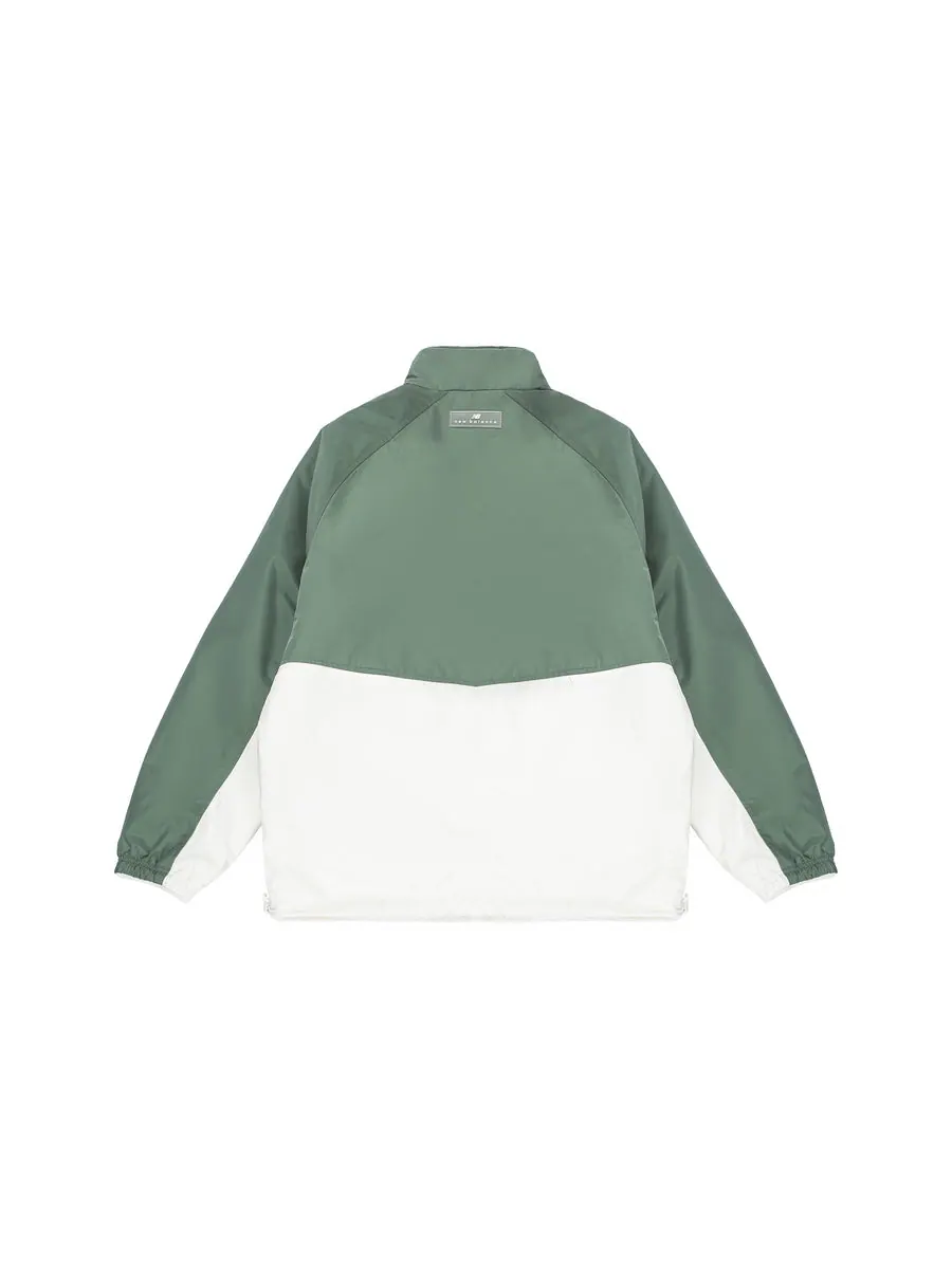Куртка New Balance Sports Warm Reversible Jacket 'White Green' — изображение 2 из 4, белый