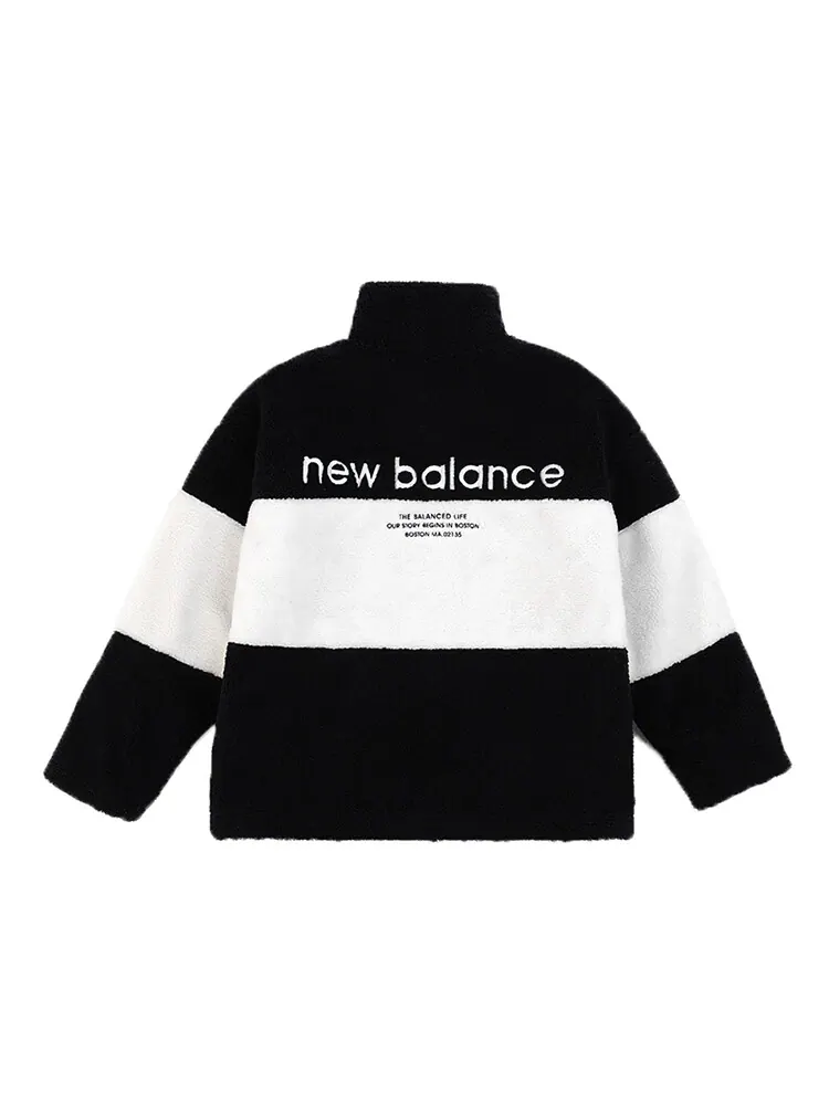 Куртка New Balance Plus Colorblock Patch Detail Teddy — изображение 2 из 2, мульти