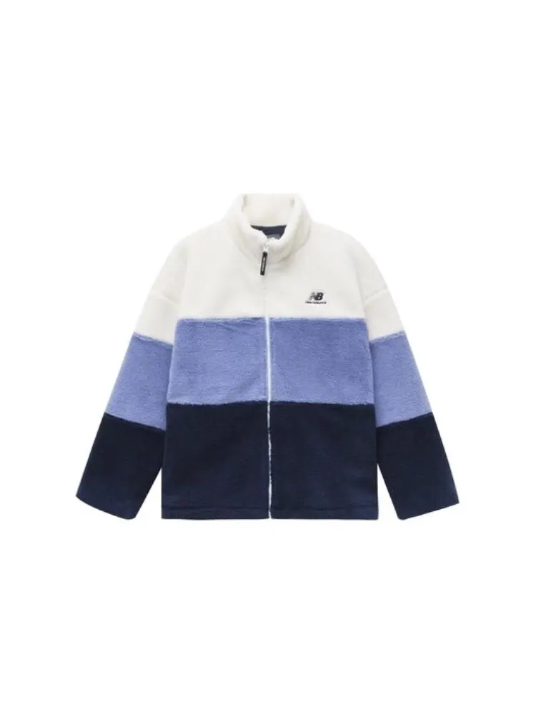 Куртка New Balance Plus Colorblock Patch Detail Teddy