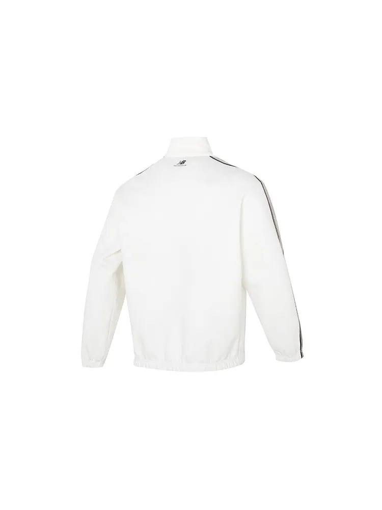Пальто New Balance Sport Club Coat 'White Black Red' — изображение 2 из 2, белый
