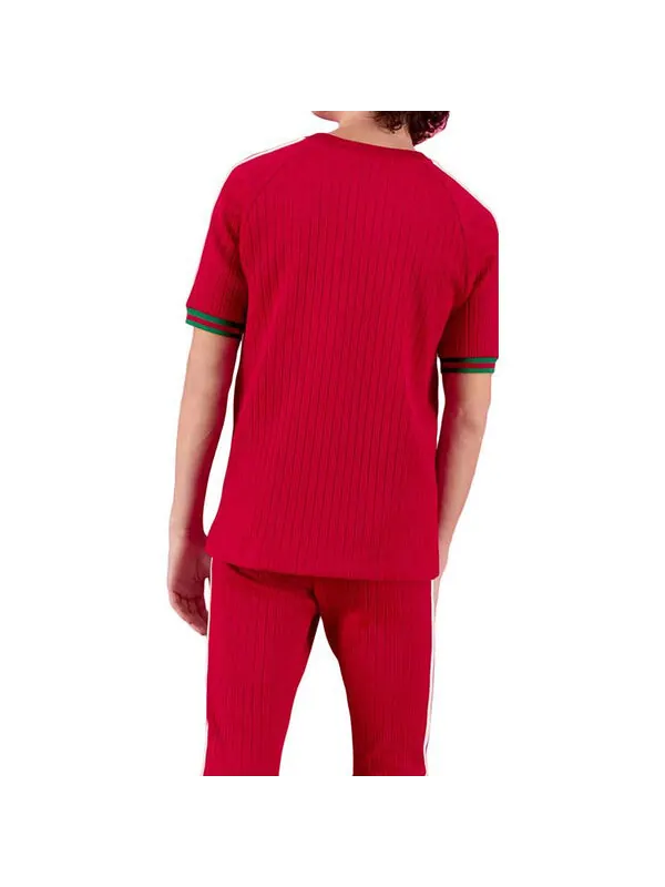 Футболка adidas x Gucci Jersey T-Shirt — изображение 3 из 3, красный