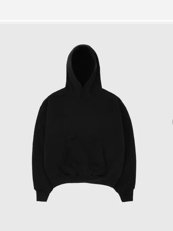Толстовка hoodie 'black' Yeezy Gap — изображение 1 из 1, черный
