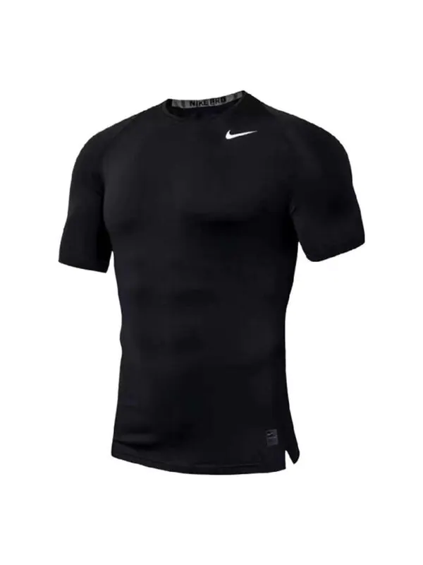 Футболка hypercool компрессионная футболка Nike — изображение 1 из 3, черный/мульти
