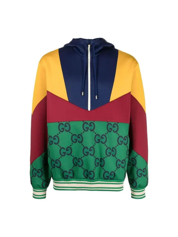 Толстовка GUCCI Panel GG Anorak 'Multi' — изображение 1 из 3, мульти