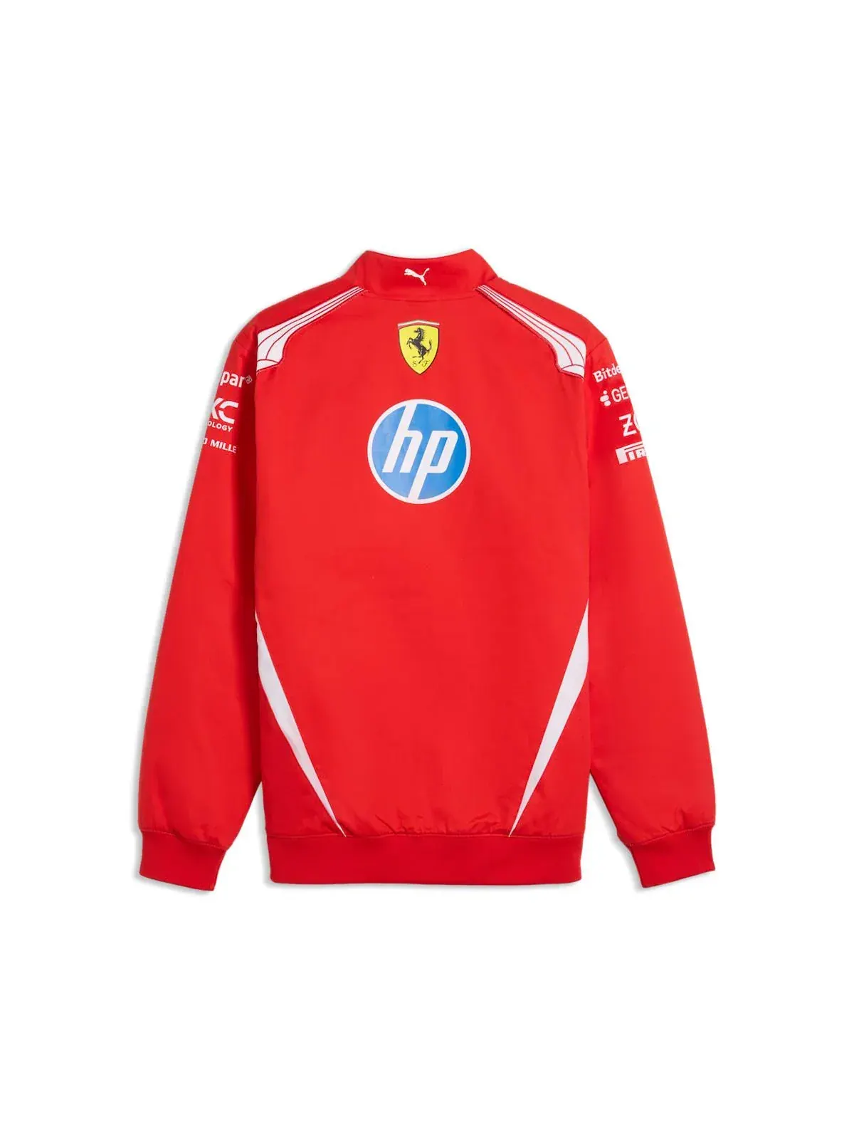 Реплика куртки-бомбера PUMA Scuderia Ferrari для пилотов — изображение 2 из 2, красный