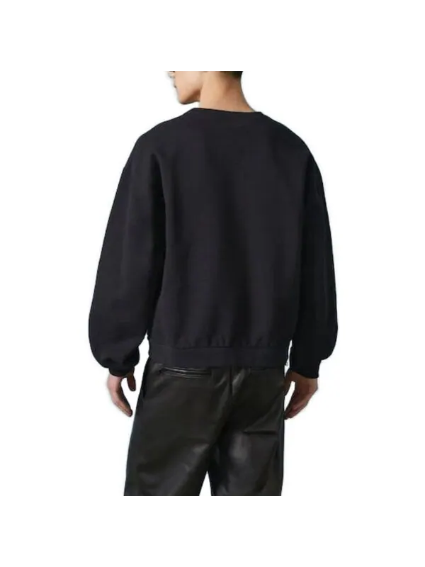 Рубашка Gucci Cotton Jersey Printed Sweatshirt with Blade Print — изображение 4 из 4, черный