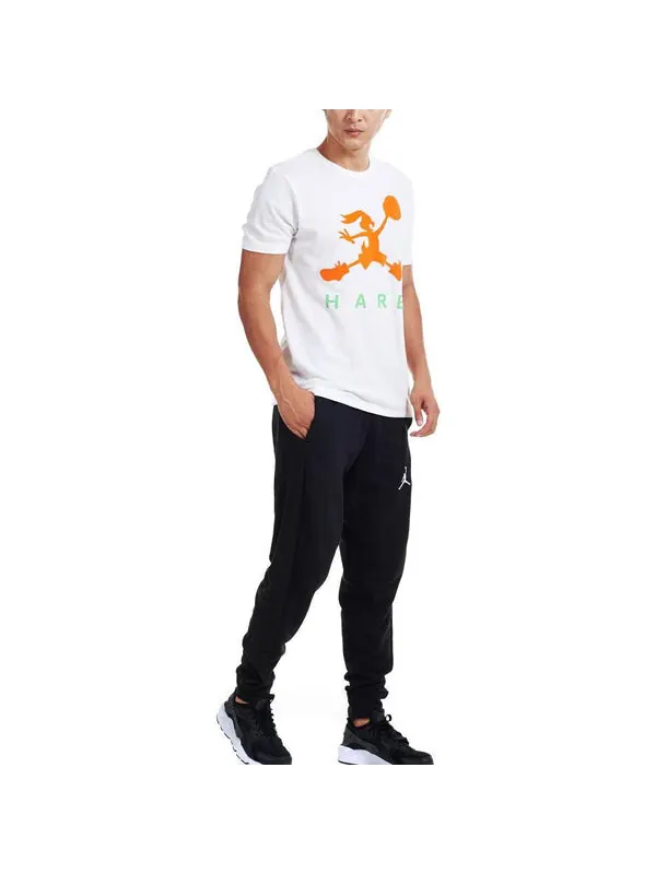 Футболка Air Jordan Hare T-Shirt 'White' — изображение 2 из 4, белый/мульти