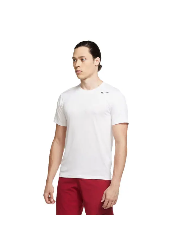 Футболка Nike Dri-FIT Legend Training T-shirt 'White' — изображение 1 из 4, белый/черный