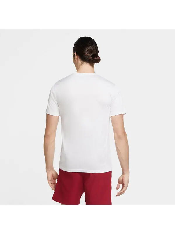 Футболка Nike Dri-FIT Legend Training T-shirt 'White' — изображение 2 из 4, белый/черный