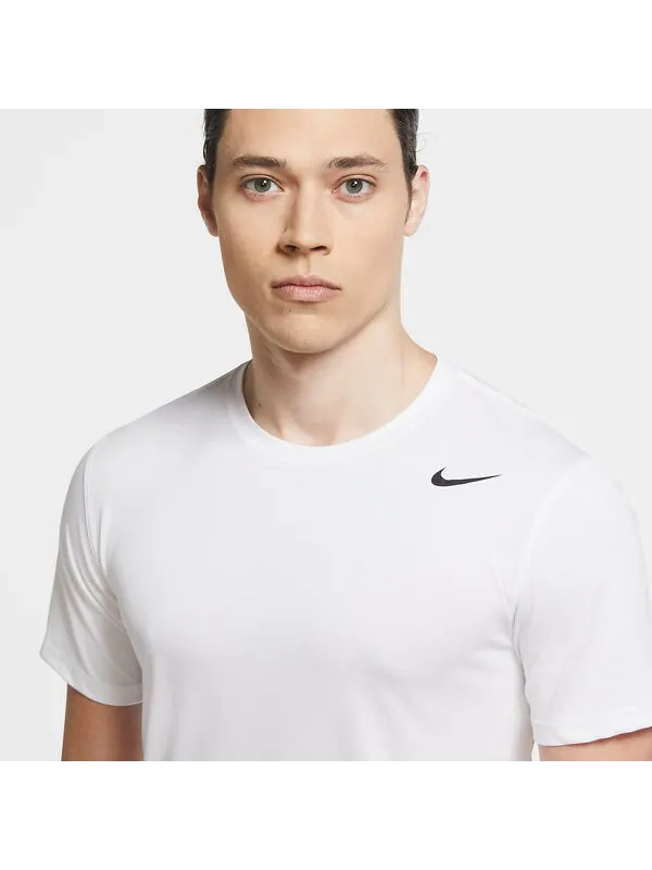 Футболка Nike Dri-FIT Legend Training T-shirt 'White' — изображение 3 из 4, белый/черный