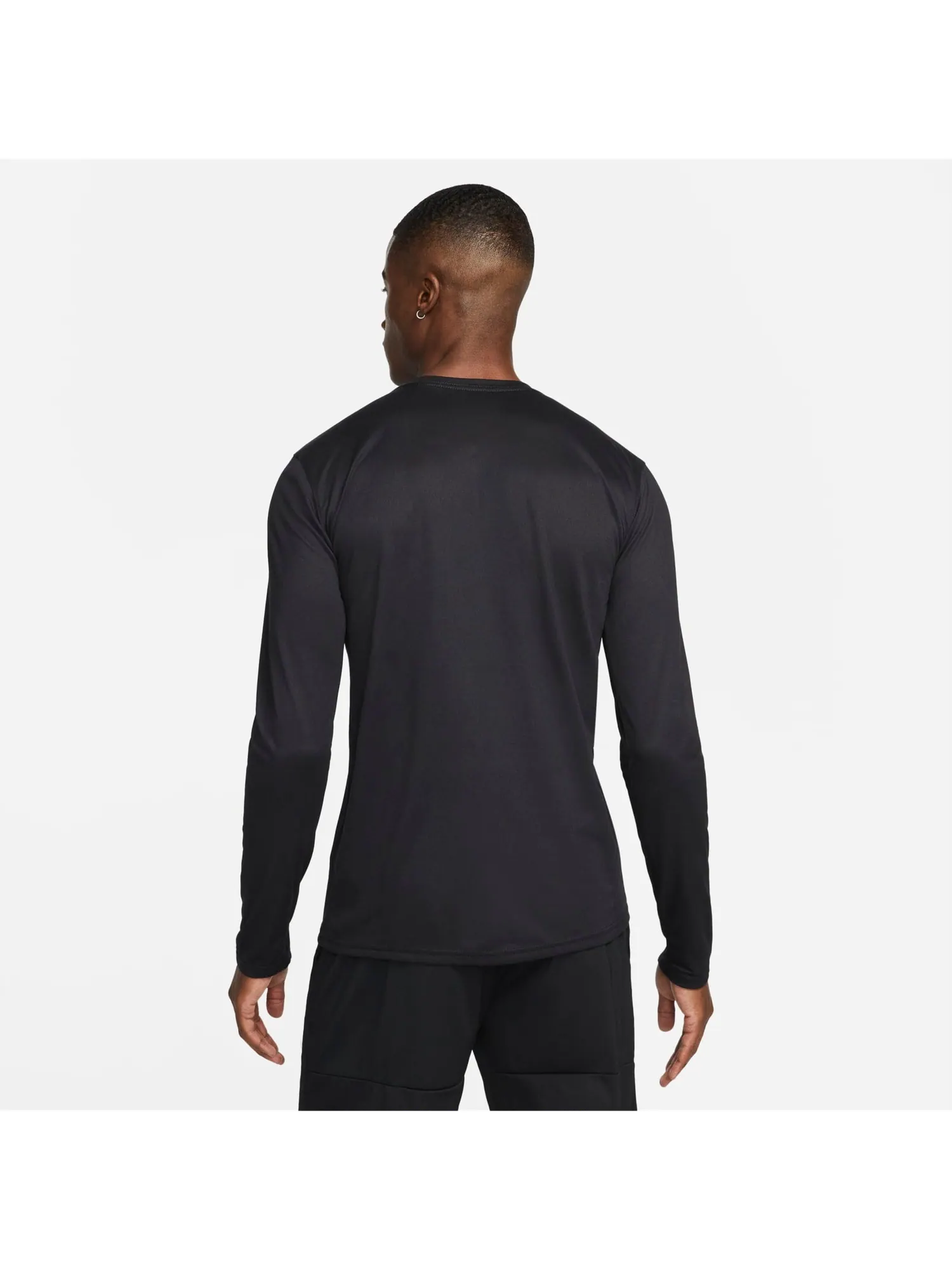 Топ Nike Dri-FIT Legend Long-Sleeve Fitness Top 'Black' — изображение 2 из 5, черный