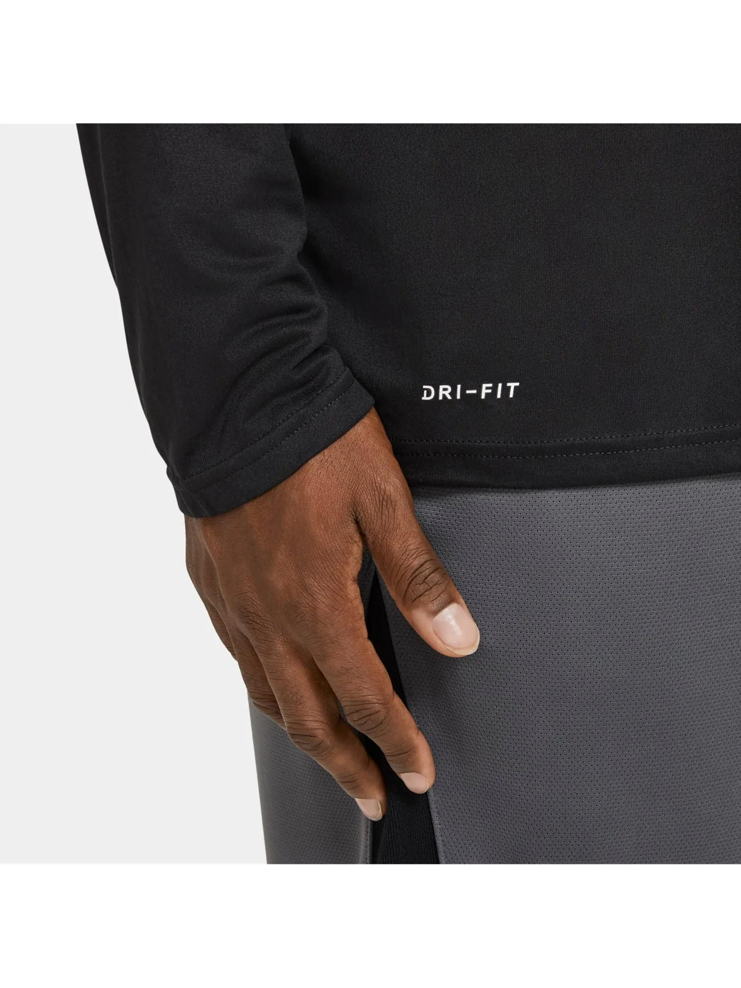 Топ Nike Dri-FIT Legend Long-Sleeve Fitness Top 'Black' — изображение 5 из 5, черный