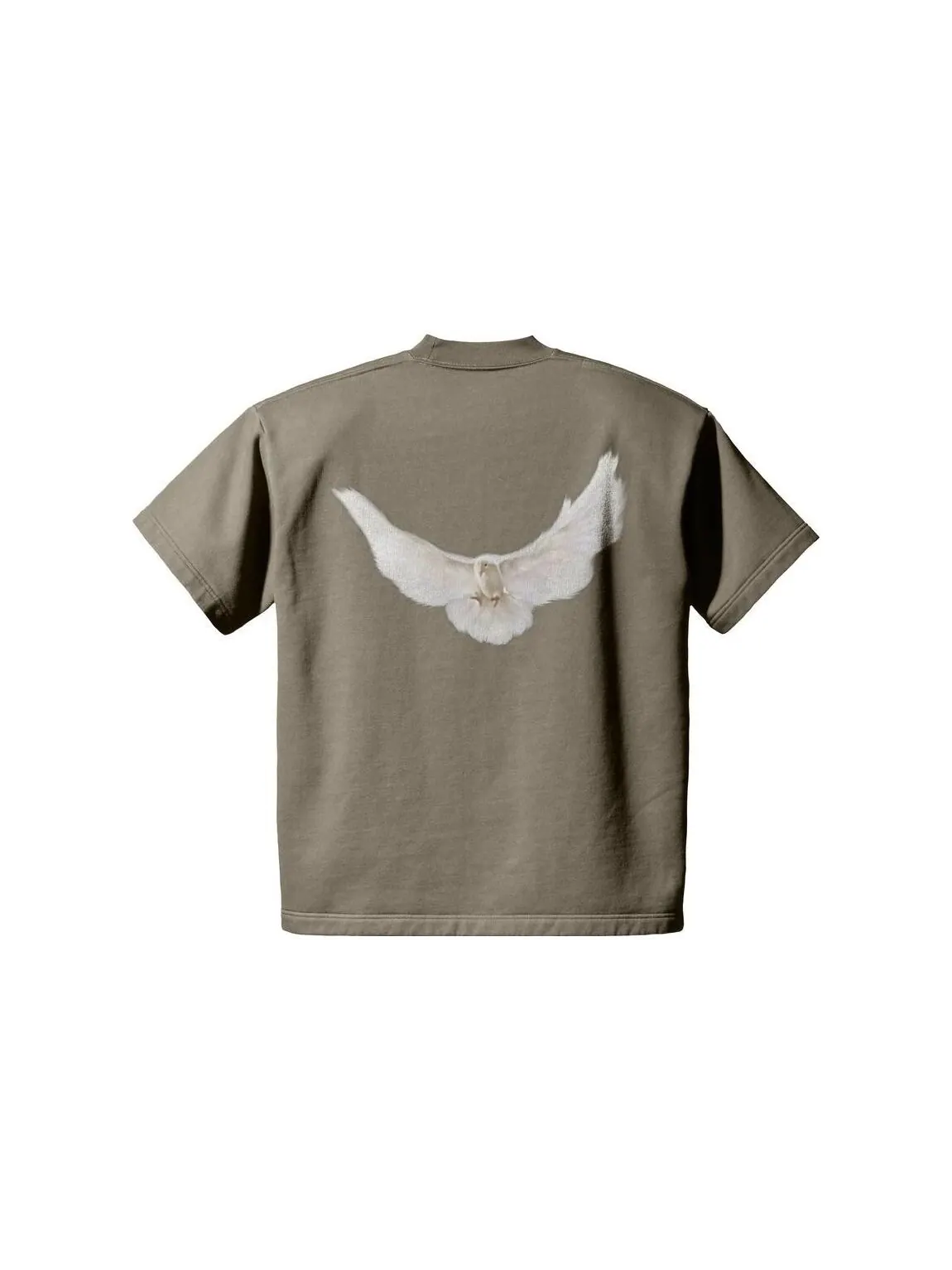 Футболка Yeezy Gap Engineered by Balenciaga Dove — изображение 2 из 7, коричневый