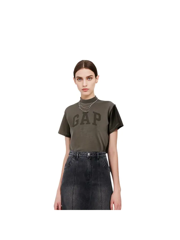 Футболка Yeezy Gap Engineered by Balenciaga Dove — изображение 3 из 7, коричневый