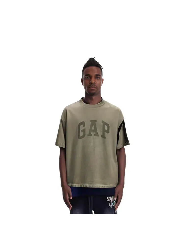 Футболка Yeezy Gap Engineered by Balenciaga Dove — изображение 5 из 7, коричневый