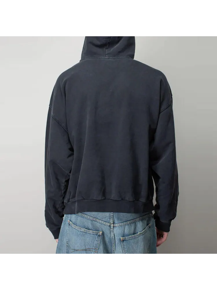 Худи Balenciaga BB Be Different Popover Hoodie 'Black White' — изображение 5 из 5, черный