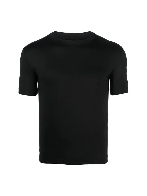 Футболка super tight shiny fitted t-shirt 'black' Balenciaga — изображение 1 из 3, черный