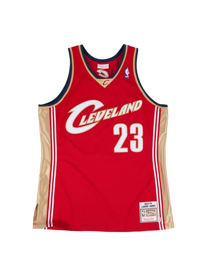 Баскетбольное джерси Mitchell & Ness Authentic NBA Jersey 'Cleveland Cavaliers - Lebron James 2003' — изображение 1 из 2