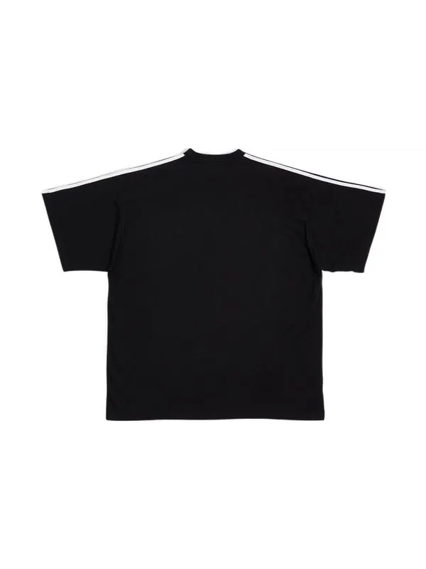 Футболка x adidas t-shirt oversized 'black' Balenciaga — изображение 2 из 4, черный