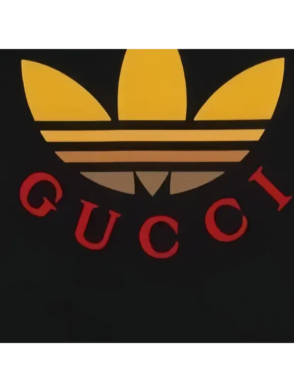 Футболка adidas x Gucci Cotton T-Shirt — изображение 4 из 4, черный