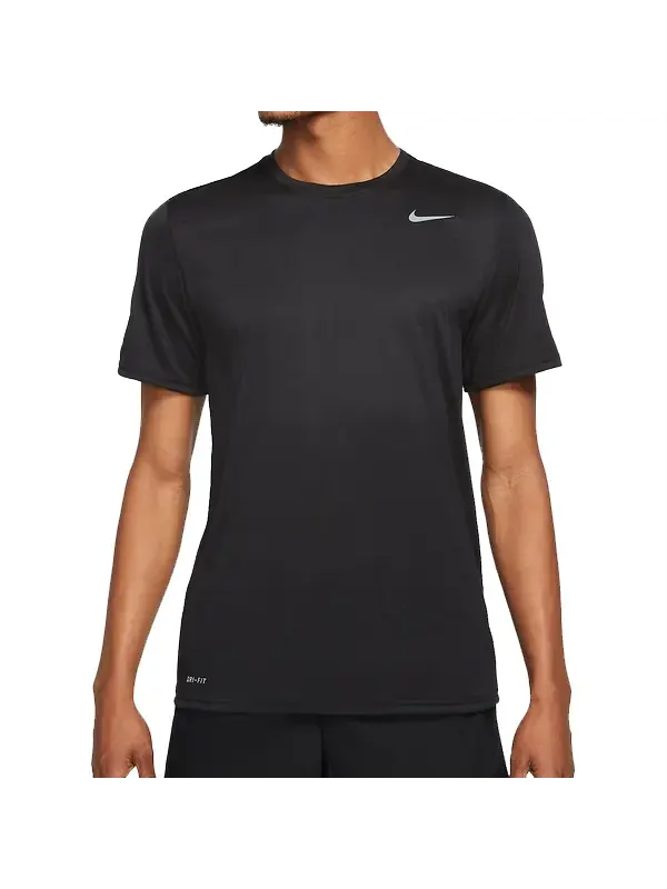 Футболка Nike Dri-FIT Legend short sleeves tee 'Black' — изображение 2 из 2, черный
