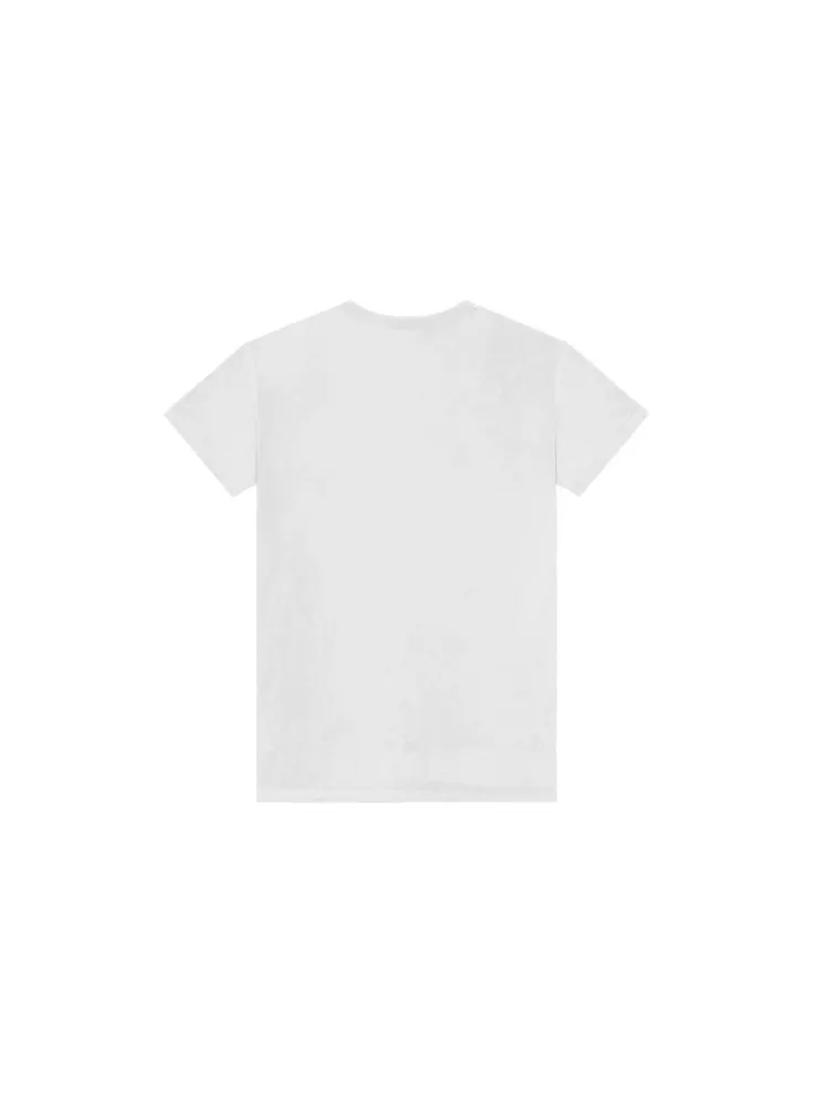 Футболка DIOR Black Bee Embroidered Short Sleeve Unisex White — изображение 2 из 5, белый