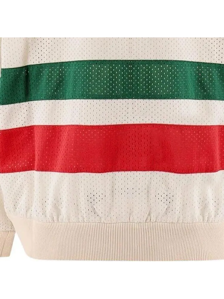 Куртка Gucci Mesh Fabric Zip — изображение 11 из 12, мульти