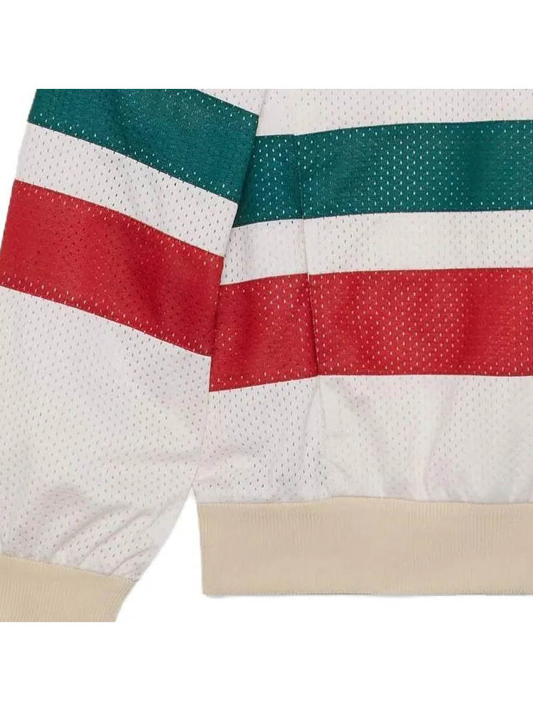 Куртка Gucci Mesh Fabric Zip — изображение 10 из 12, мульти