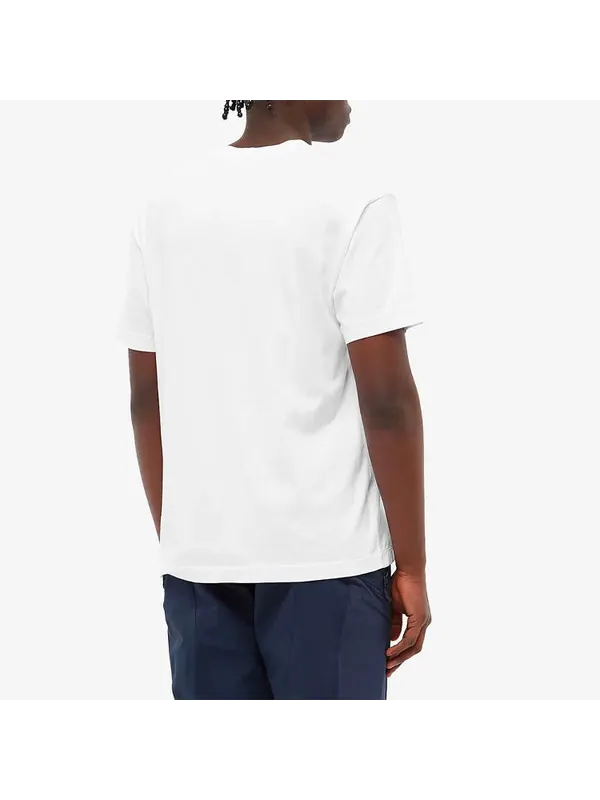 Футболка patch logo t-shirt 'white' Stone Island — изображение 2 из 3, белый