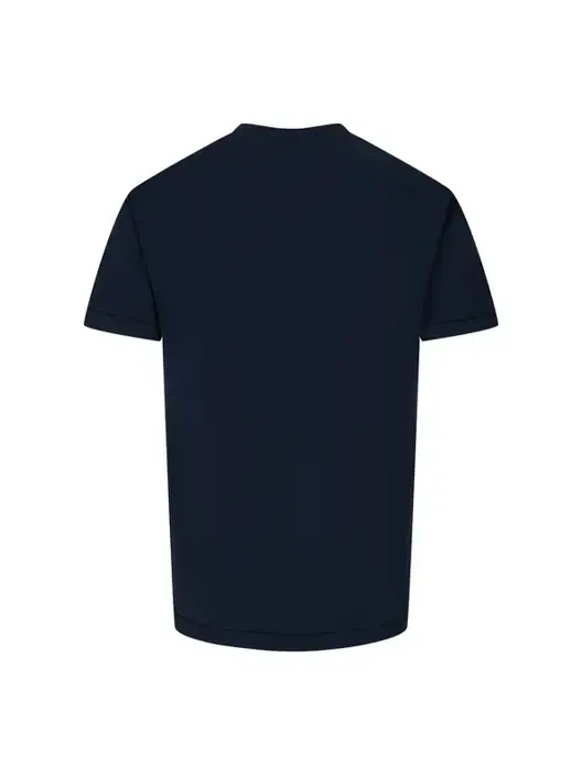 Футболка patch logo t-shirt 'navy' Stone Island — изображение 2 из 4, темно-синий