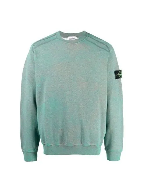 Толстовка crewneck sweatshirt 'blue' Stone Island — изображение 1 из 3, синий