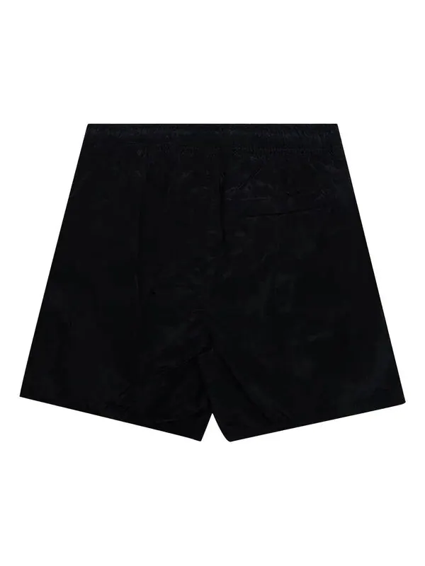 Шорты patch logo swim shorts 'black' Stone Island — изображение 2 из 3, черный