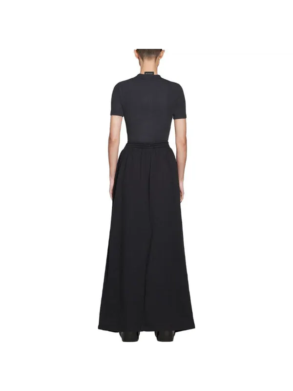 Футболка paris by day tight small fit t-shirt 'black faded' Balenciaga — изображение 4 из 4, черный