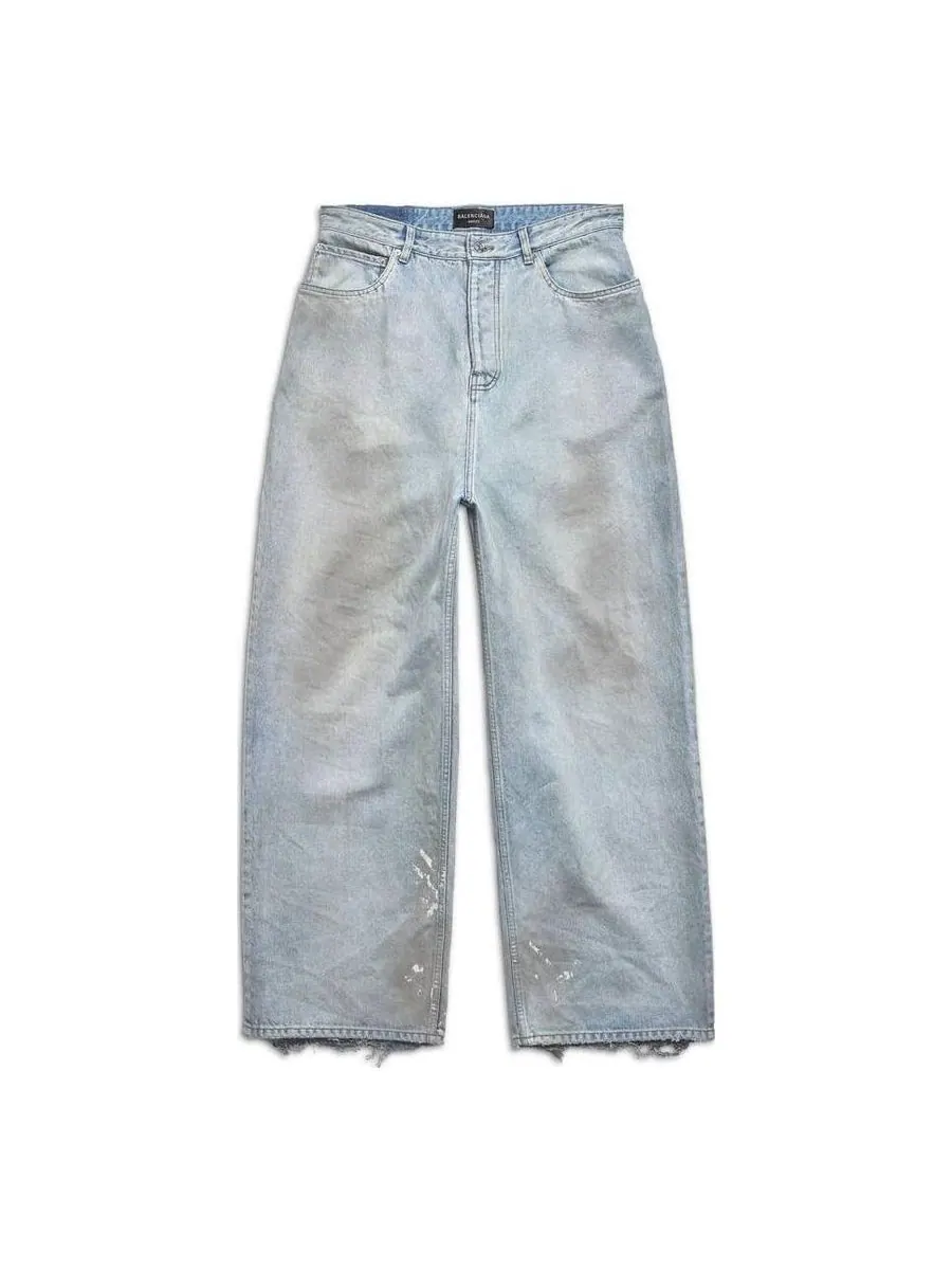 Спортивные брюки Balenciaga Baggy Pants 'Blue' — изображение 1 из 7, синий