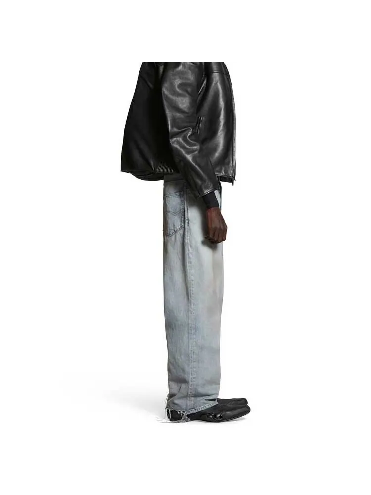 Спортивные брюки Balenciaga Baggy Pants 'Blue' — изображение 5 из 7, синий