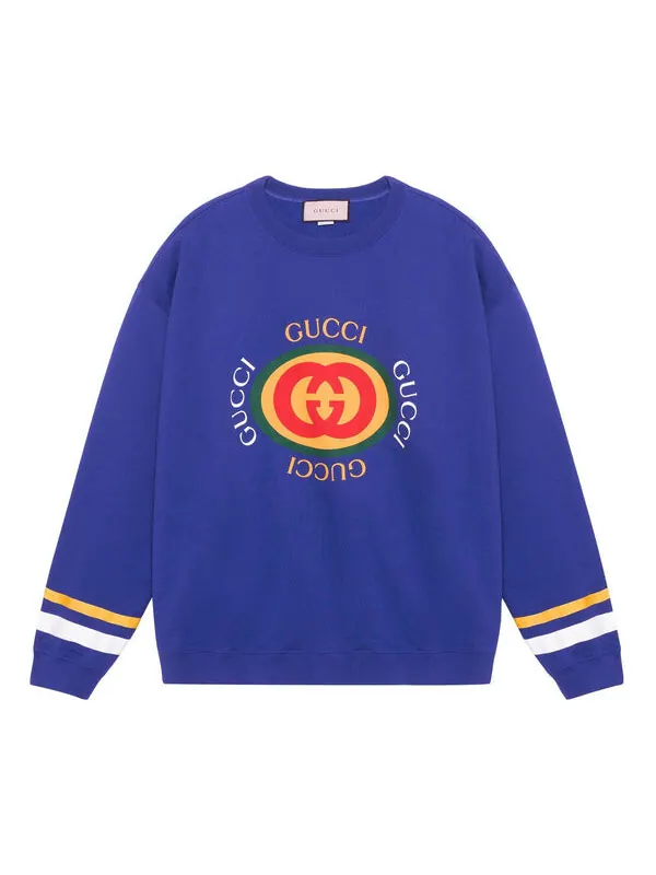 Свитшот Gucci Cotton — изображение 1 из 4, синий