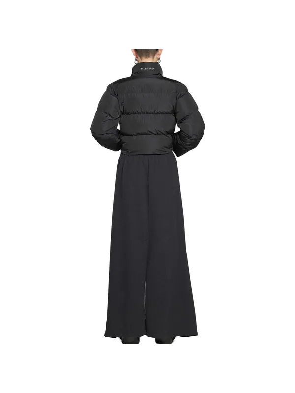 Куртка shrunk puffer jacket 'black' Balenciaga — изображение 4 из 4, черный