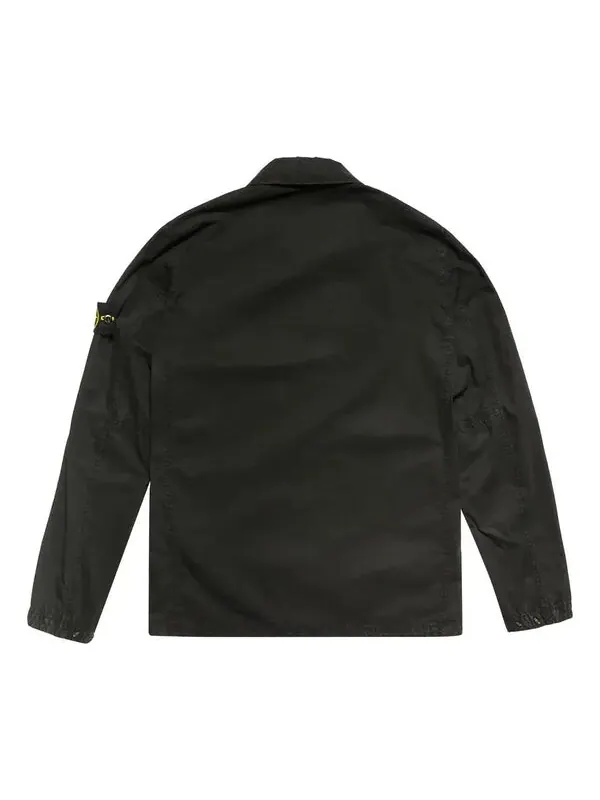 Куртка 2 pocket shirt jacket 'black' Stone Island — изображение 2 из 4, черный