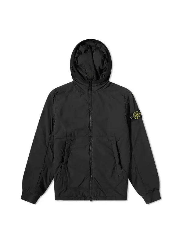Куртка composite polartec hooded jacket 'black' Stone Island — изображение 1 из 3, черный