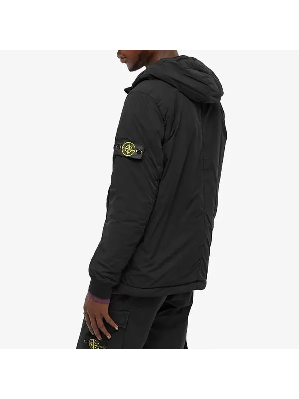 Куртка composite polartec hooded jacket 'black' Stone Island — изображение 2 из 3, черный