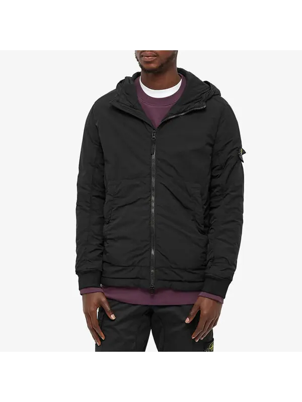 Куртка composite polartec hooded jacket 'black' Stone Island — изображение 3 из 3, черный