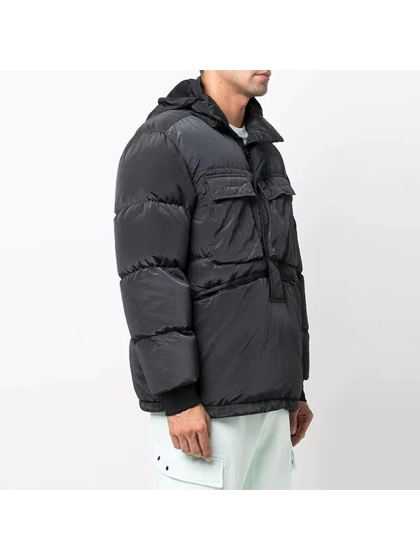 Куртка nylon metal down-tc anorak 'black' Stone Island — изображение 3 из 3, черный