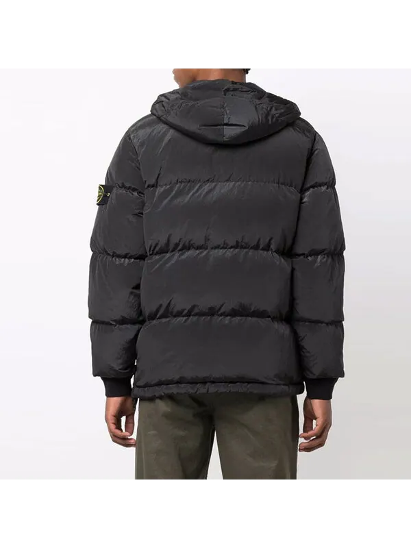 Куртка nylon metal down-tc jacket 'charcoal' Stone Island — изображение 2 из 3, черный