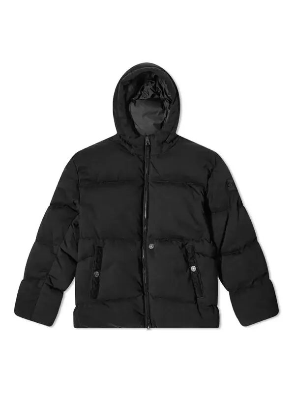 Куртка shadow project high density r-nylon down jacket 'black' Stone Island — изображение 1 из 3, черный