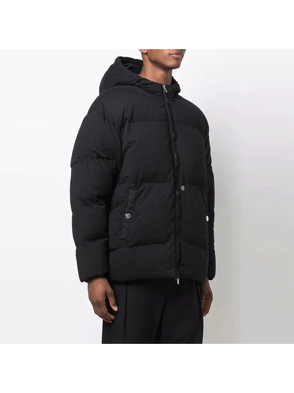 Куртка shadow project high density r-nylon down jacket 'black' Stone Island — изображение 3 из 3, черный