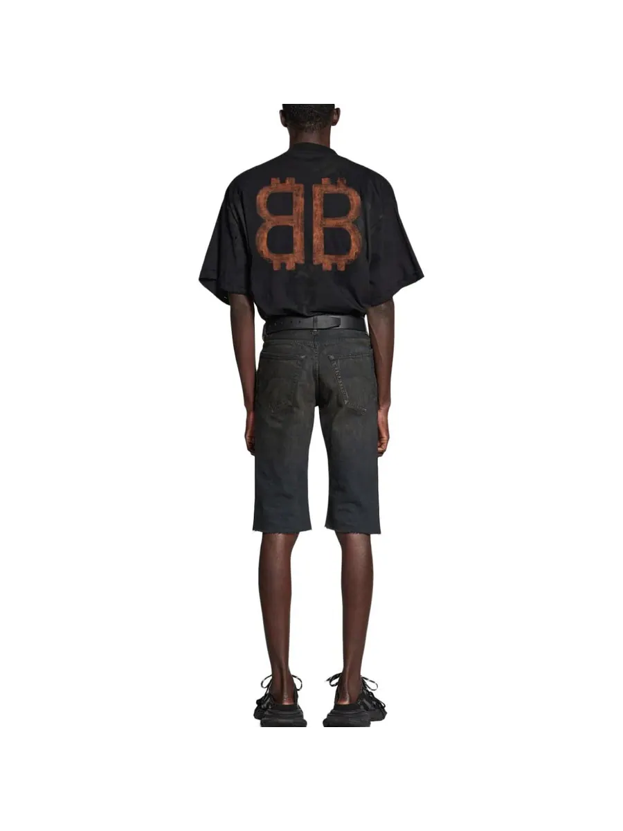 Спортивные шорты Balenciaga Slim Shorts 'Havana' — изображение 4 из 5, серый