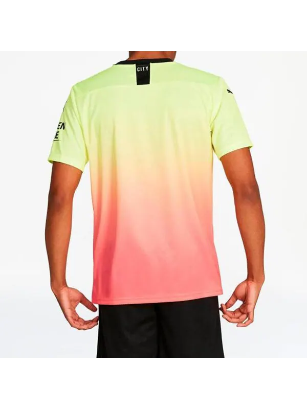 Футболка 19/20 away fan edition jersey pink yellow Puma — изображение 4 из 4, розовый жёлтый