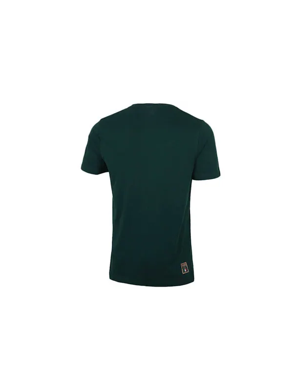 Футболка large printing breathable casual round neck short sleeve green Puma — изображение 2 из 4, зеленый
