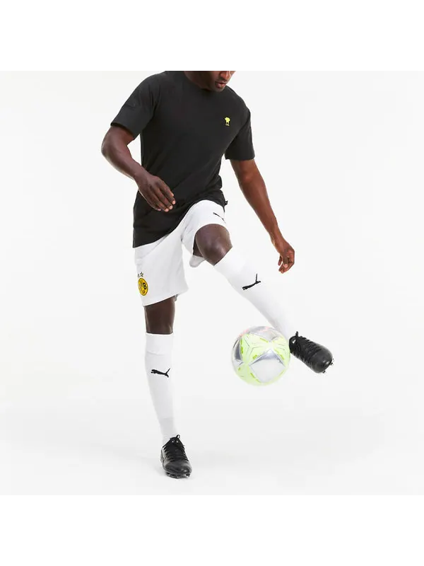 Футболка bvb t-shirt 'black' Puma — изображение 3 из 4, черный